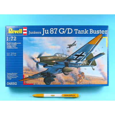 Plastic ModelKit letadlo 04692 - Junkers Ju87 G-D