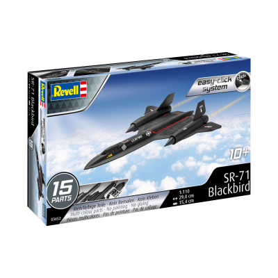 EasyClick letadlo 03652 - SR-71 Blackbird (1:110)