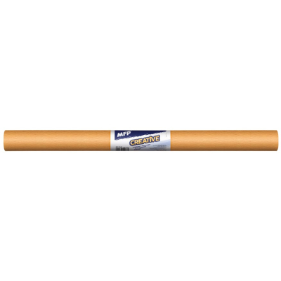 Krepový papír role 50x200cm oranžový světlý