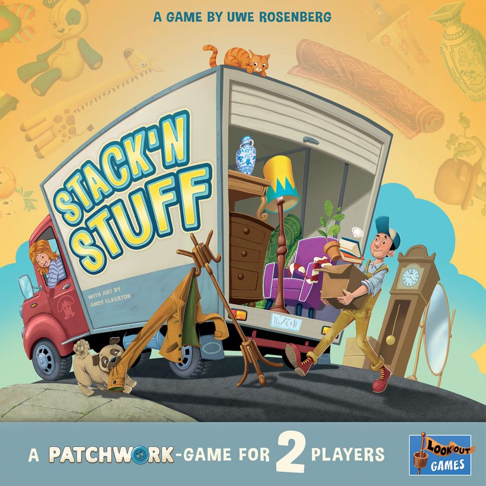 Lookout Games Stack'n Stuff: A Patchwork Game