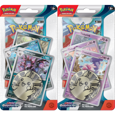 Pokémon TCG: SV04 Paradox Rift - Premium Checklane Blister - Hydreigon