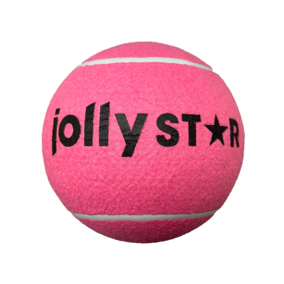 Tenisový míček XXL JollyStar 23 cm růžový