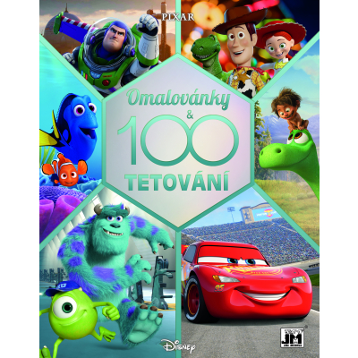 100 tetování s omalovánkami Disney kluci