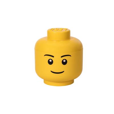 LEGO úložná hlava (velikost L) - chlapec