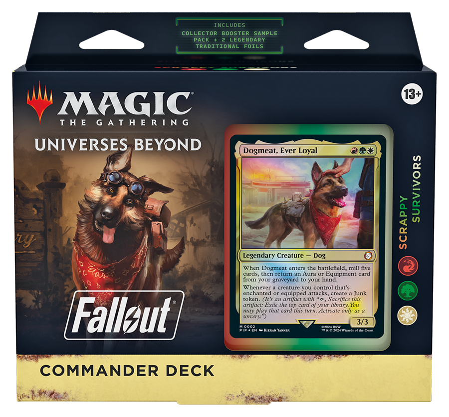 Wizards of the Coast Magic The Gathering - Fallout Commander Deck Varianta: Scrappy Survivors