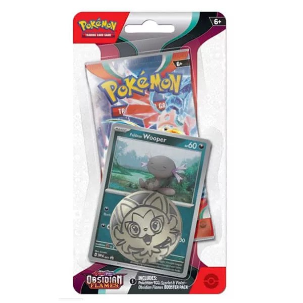 Nintendo Pokémon TCG: Scarlet & Violet Obsidian Flames - Blister Varianta: Wooper