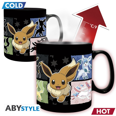 Pokémon keramický hrnek měnící 460 ml - Eevee