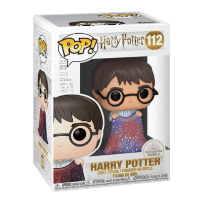 Funko POP Movies: Harry Potter - Harry w/Invisibility Cloak