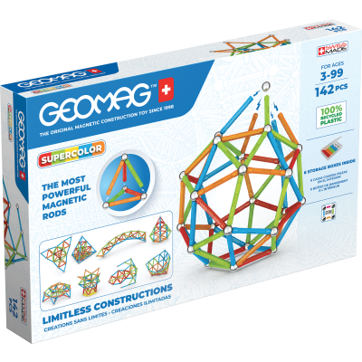 Geomag Supercolor 142 dílků