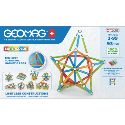 Geomag Supercolor 93 dílků