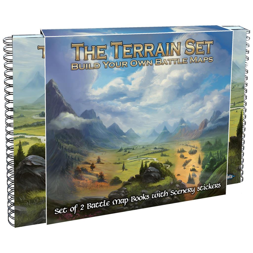 Loke Battle Mats The Terrain Set Build Your Own Battle Map Kit