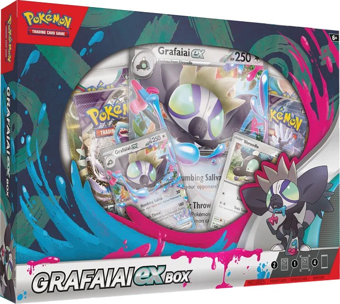 Nintendo Pokémon TCG - Grafaiai ex Box