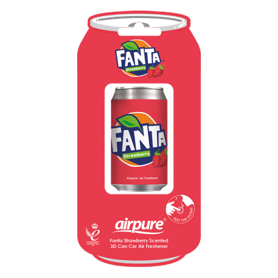 Osvěžovač vzduchu 3D-vent-can - Fanta jahoda