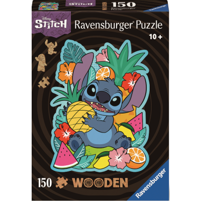 Ravensburger Dřevěné puzzle Disney: Stitch 150 dílků