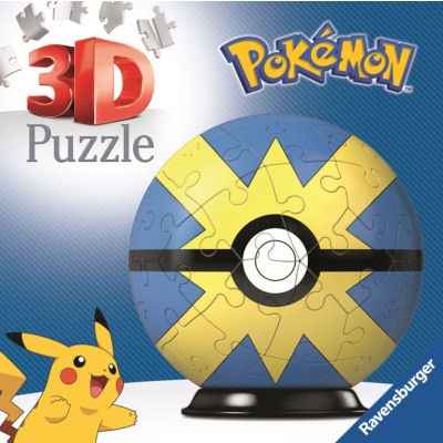 Ravensburger Puzzle-Ball Pokémon: Quick Ball 54 dílků