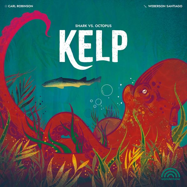 Wonderbow Games KELP: Shark vs. Octopus - Deluxe + Mini expanze BRILLIANT BEHAVIOURS Kickstarter Deluxe edice