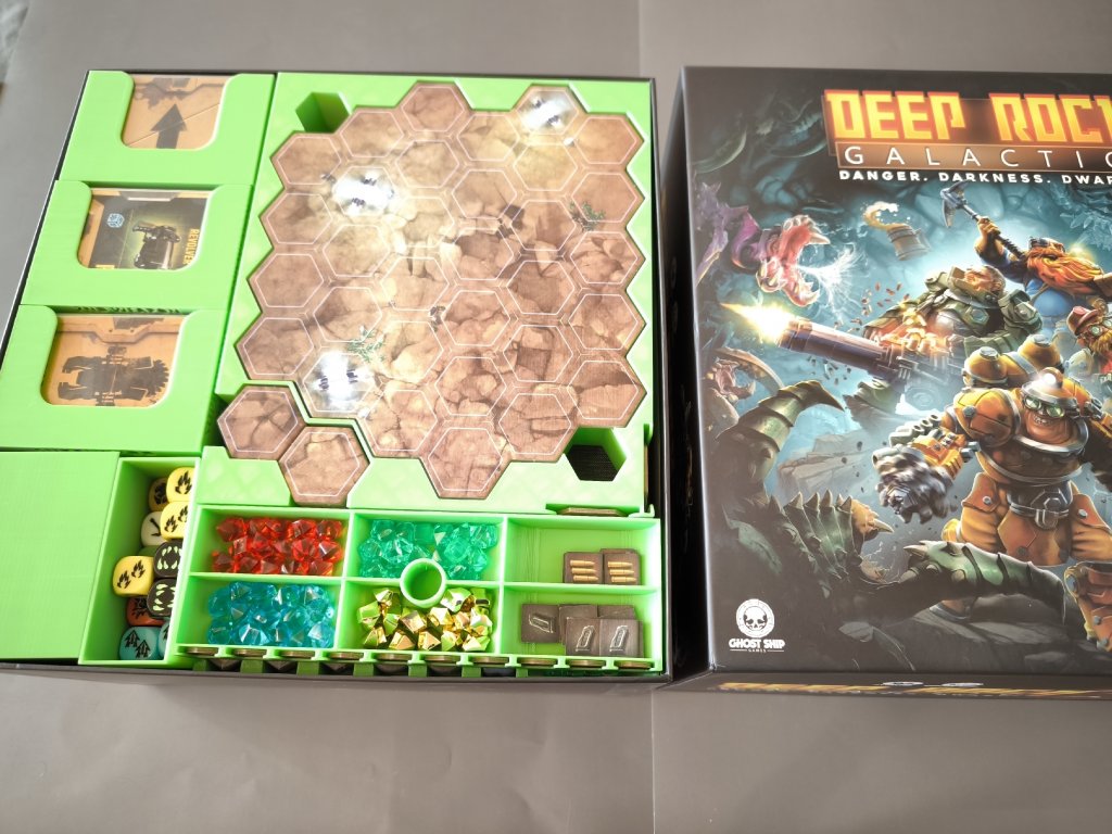 inserty.cz Deep Rock Galactic (Deluxe edition) - Inlay (černá