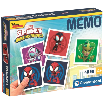 Clementoni - Pexeso Spidey a jeho úžasní přátelé