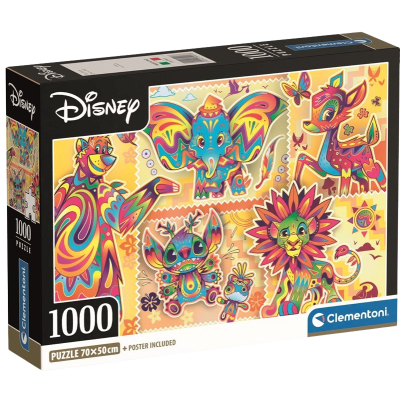 Clementoni - Puzzle 1000 Compact Disney Classic