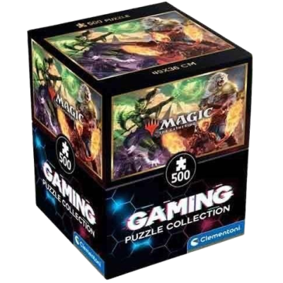 Clementoni - Puzzle 500 Cube magic the gathering