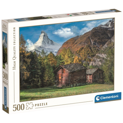 Clementoni - Puzzle 500 Nádherný Matterhorn