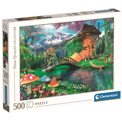 Clementoni - Puzzle 500 Starý dům BOTA