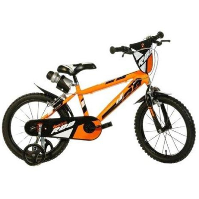 DINO Bikes - Dětské kolo 16" - Oranžové