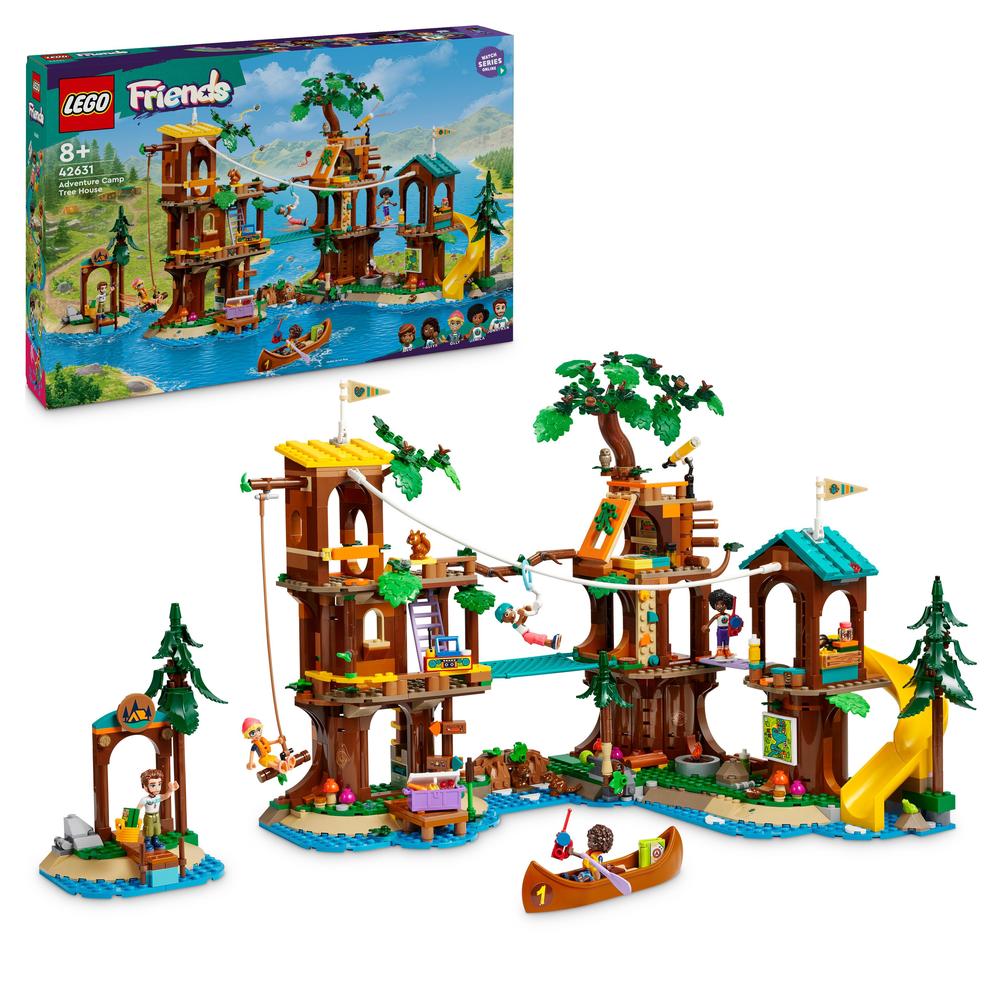 LEGO® Dobrodružný tábor – dům na stromě 42631