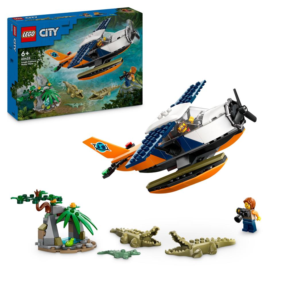 LEGO® Hydroplán na průzkum džungle 60425