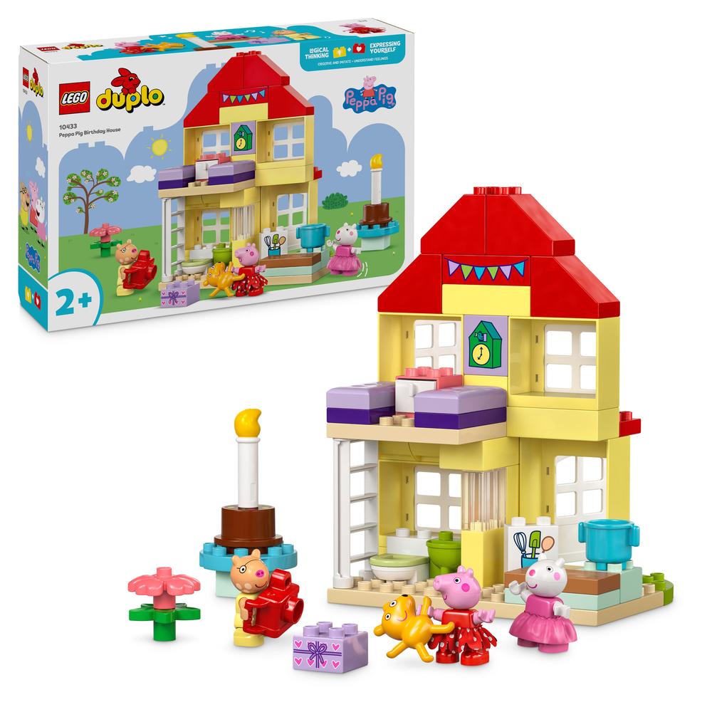 LEGO® Prasátko Peppa a narozeninový dům 10433