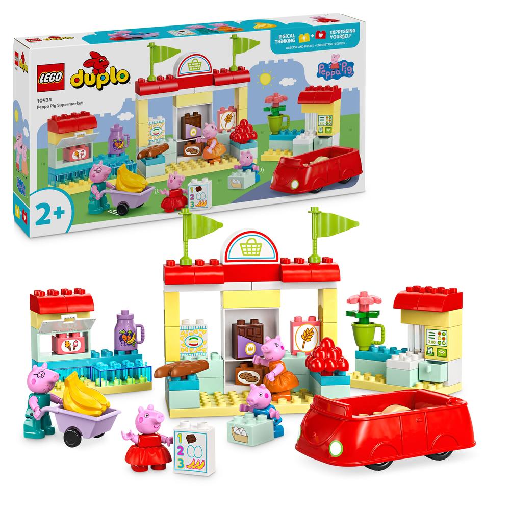 LEGO® Prasátko Peppa a supermarket 10434