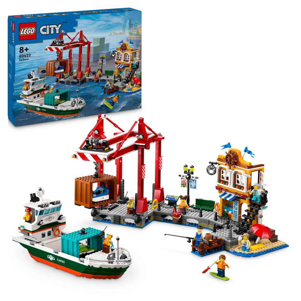 LEGO® Přístav s nákladní lodí 60422