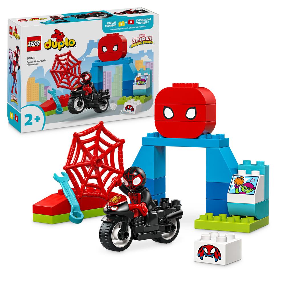 LEGO® Spin a dobrodružství na motorce 10424