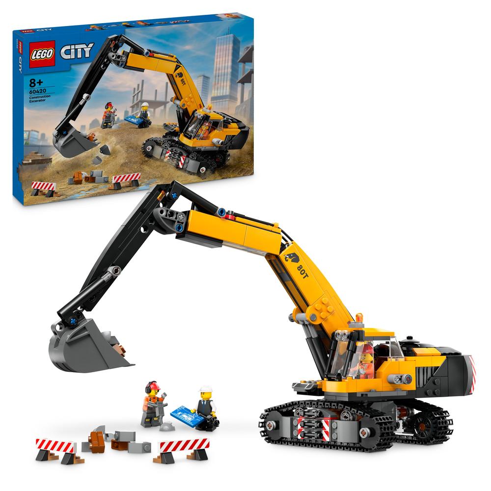 LEGO® Žlutý bagr 60420