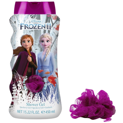 Ledové království Frozen sprchový gel + žínka 450 ml