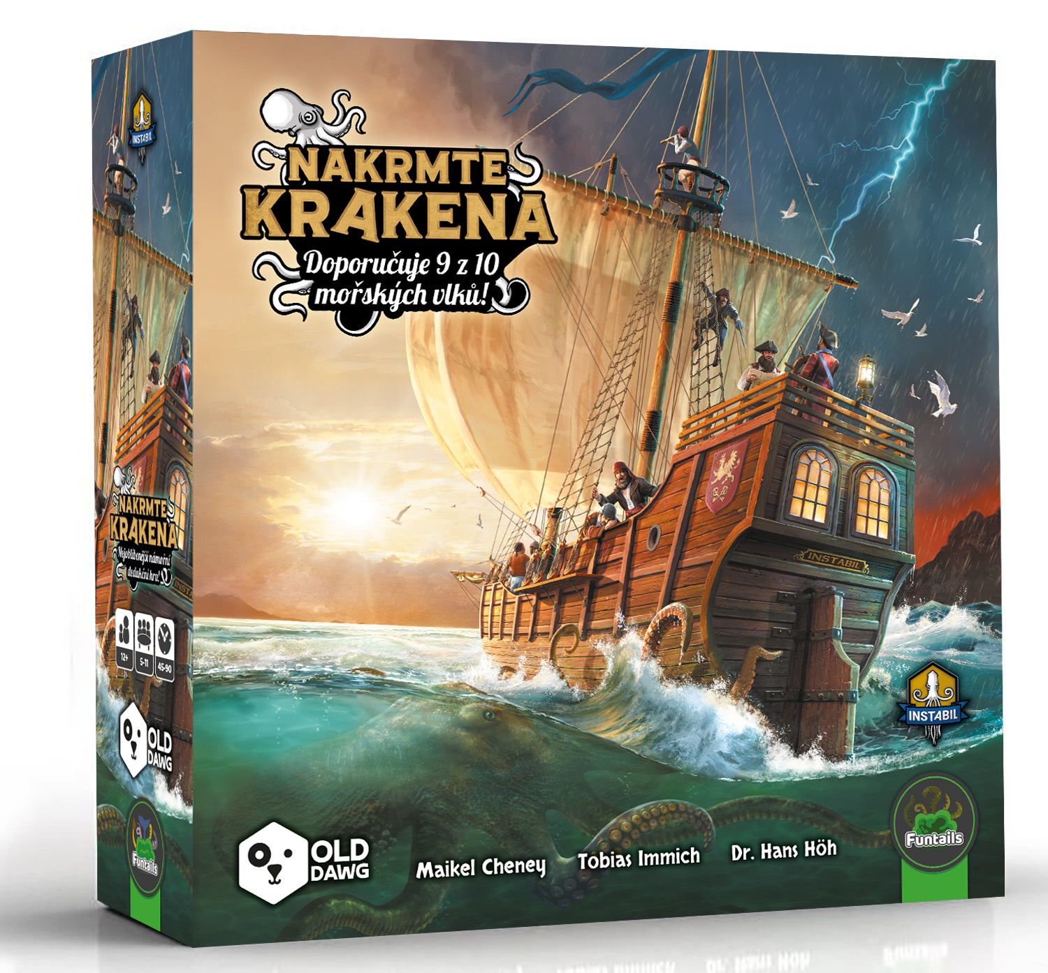 Old Dawg Nakrmte Krakena + promo obaly (Feed the Kraken)