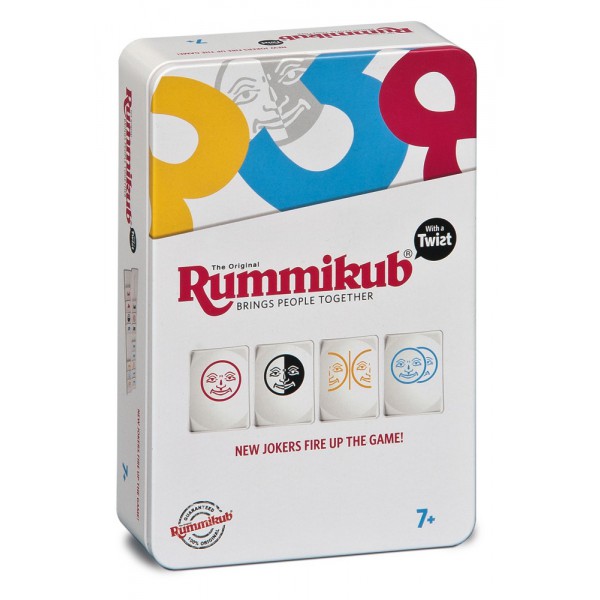 Piatnik Poškozené - Rummikub Mini TWIST - plechovka