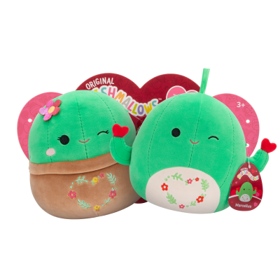 Plyšový mazlíček Squishmallows 1+1 Kaktus - Shadi a Marcellus