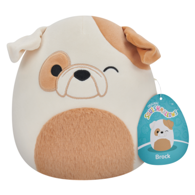 Plyšový mazlíček Squishmallows  Bulldog - Brock