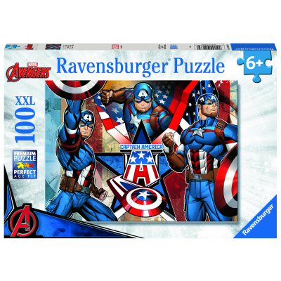 Puzzle Marvel: Kapitán Amerika 100 dílků