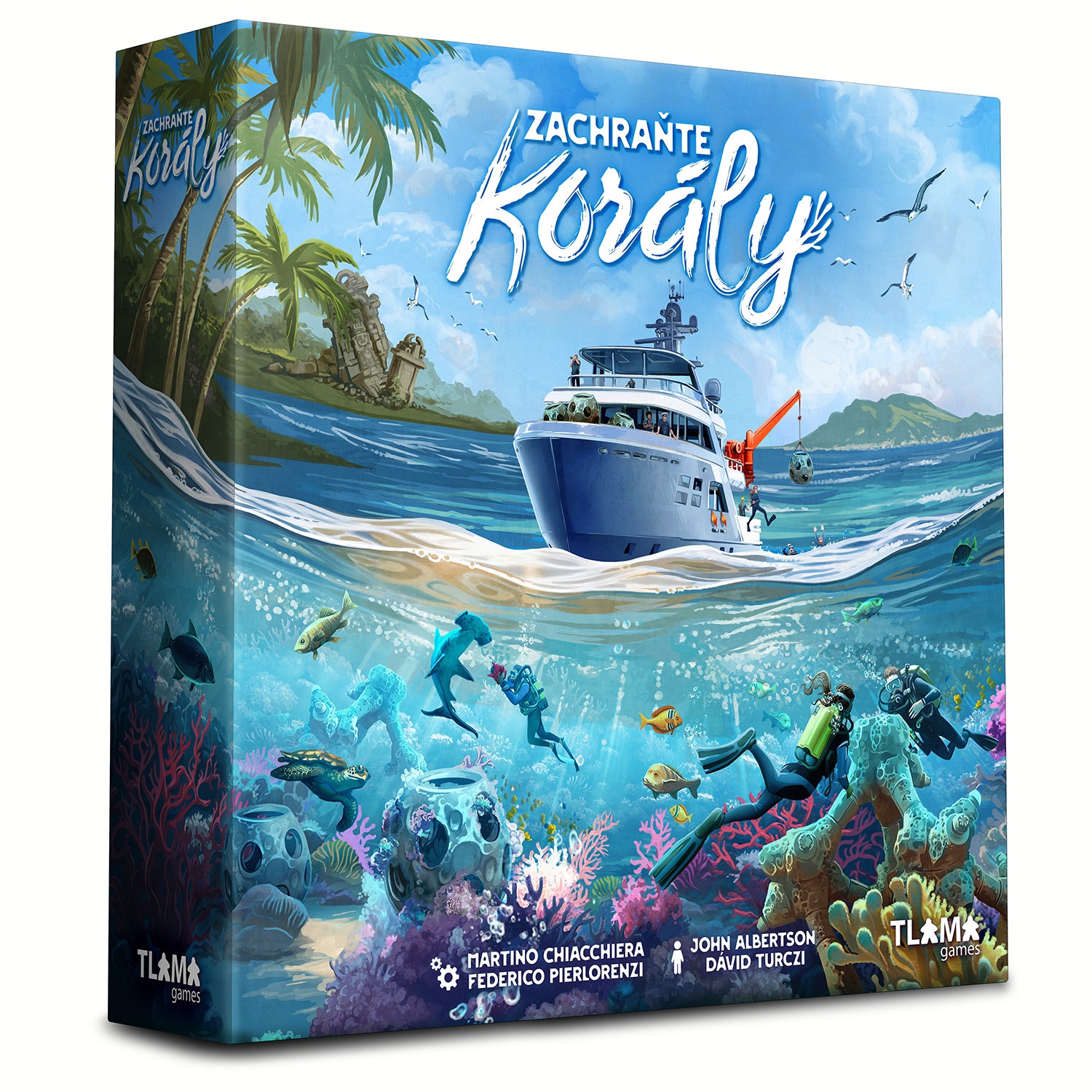 TLAMA games Zachraňte korály + 2 proma ZDARMA (Reef Project CZ)