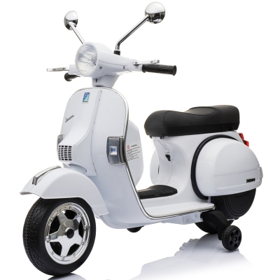 Dětský elektrický skútr Vespa PX150 bílý