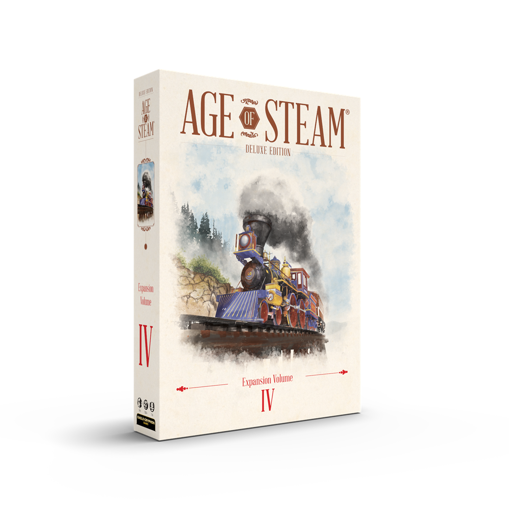 Eagle-Gryphon Games Age of Steam Deluxe: Expansion Volume IV - EN