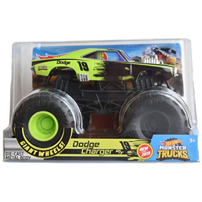 Hot Wheels Monster trucks velký truck - Skeleton Crew