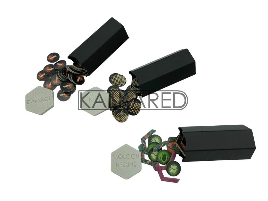 Kalkared Neuroshima Hex! 3.0 Insert (924) Varianta: Krabička na žetony