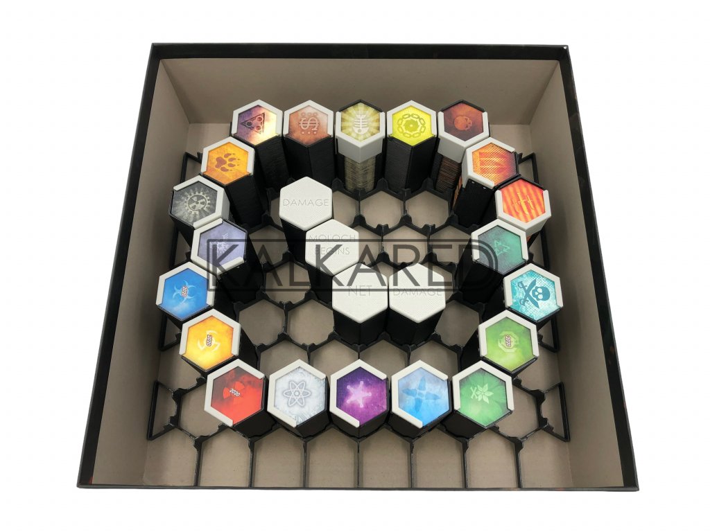 Kalkared Neuroshima Hex! 3.0 Insert (924) Varianta: Moloch Box