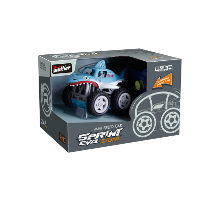 Mini auto žralok RC modré - modré