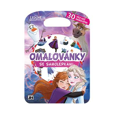 Omalovánky se samolepkami/ Ledové království