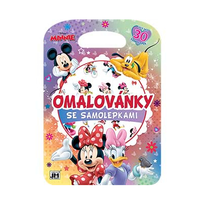 Omalovánky se samolepkami/ Minnie