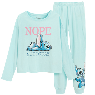 Pyžamo Lilo a Stitch -modré - 140 LIGHT BLUE